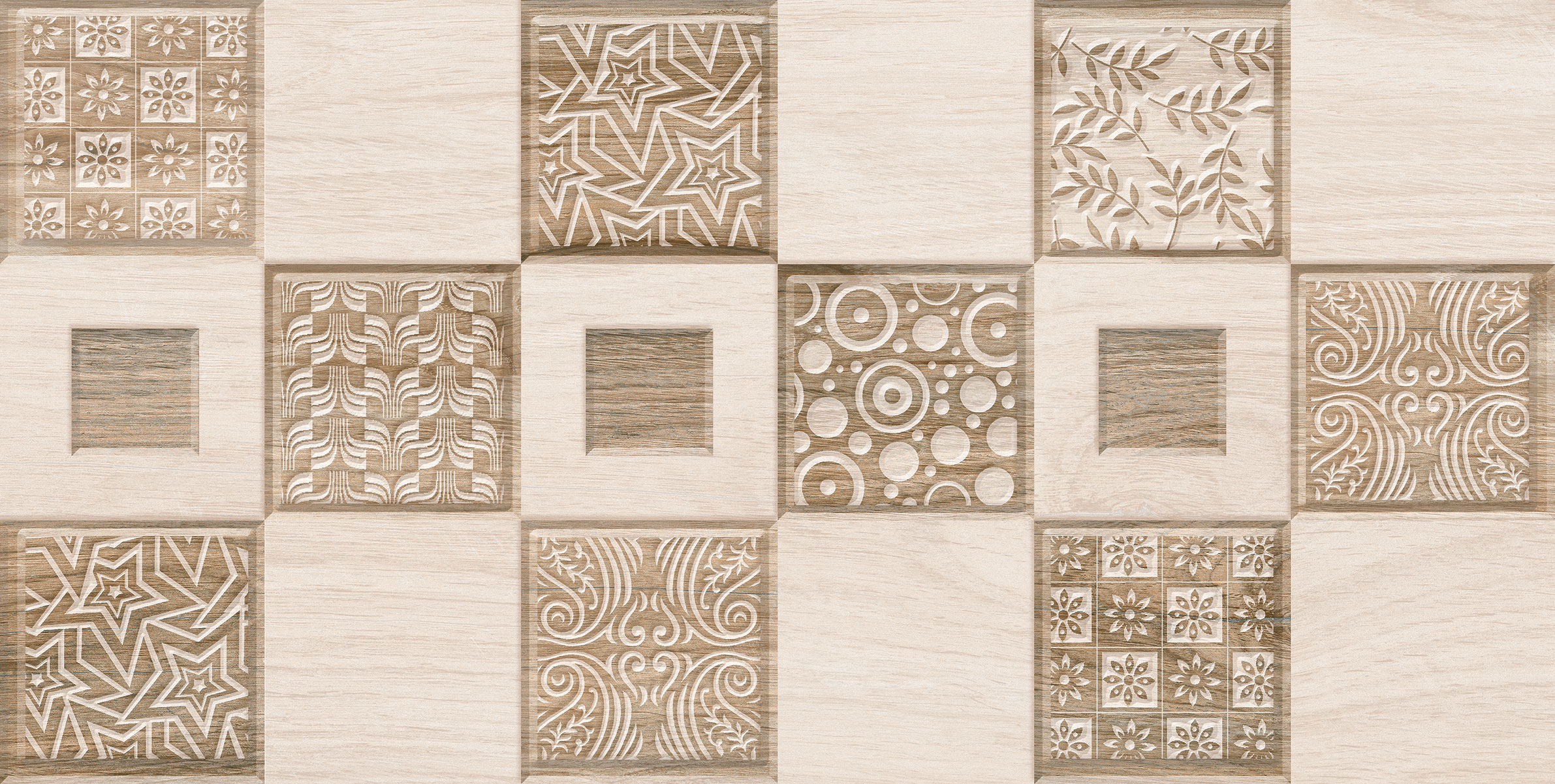 Greek Wood Highligher Wall Tiles