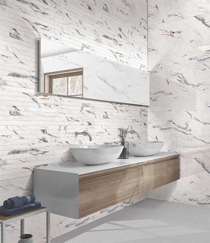 Panda White Marble Wall Tiles