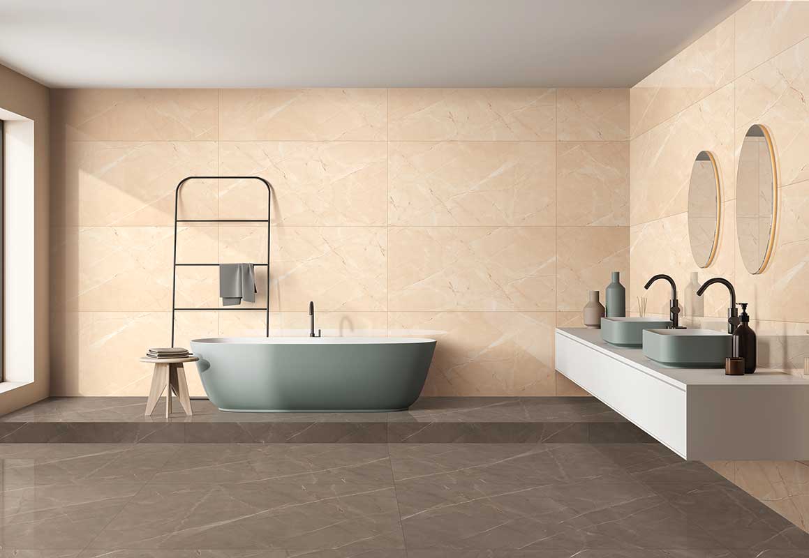 Rafael Ocre Floor Tiles