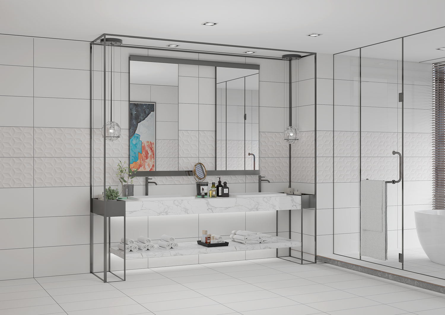 Veda Bianca Wall Tiles