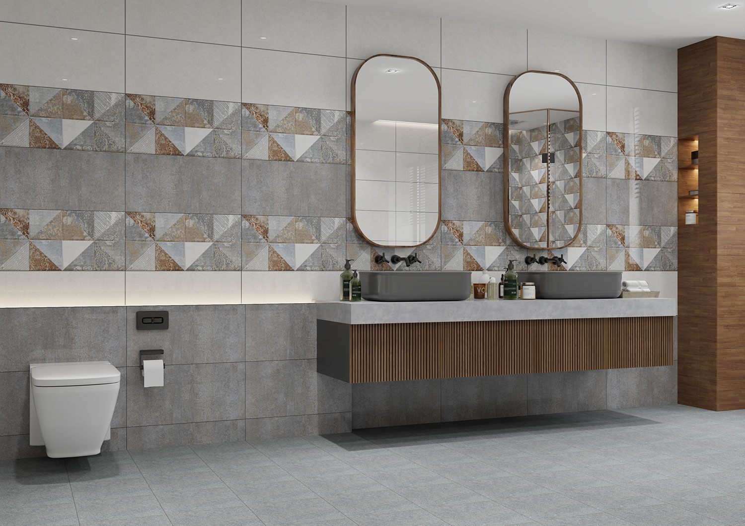 Vin Gris Polished Wall Tiles