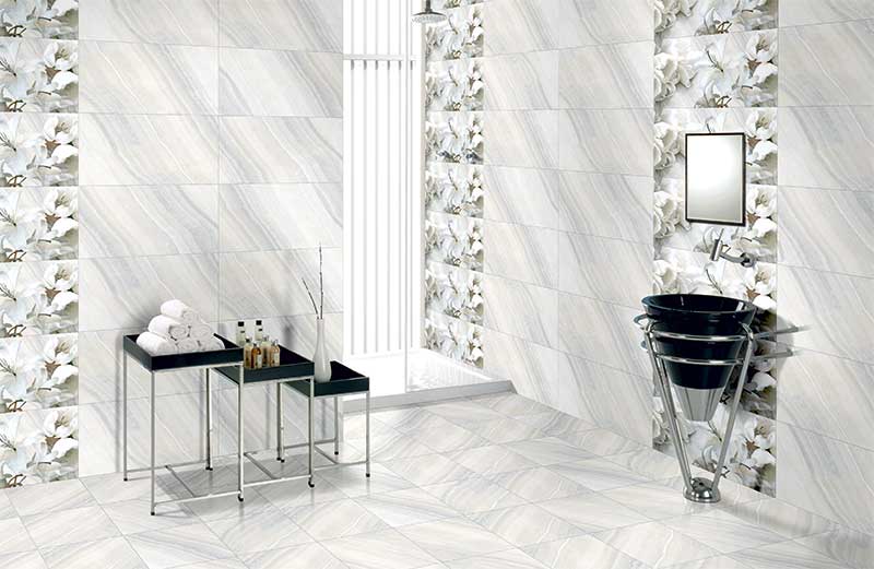 White Lily Highlighter Wall Tiles