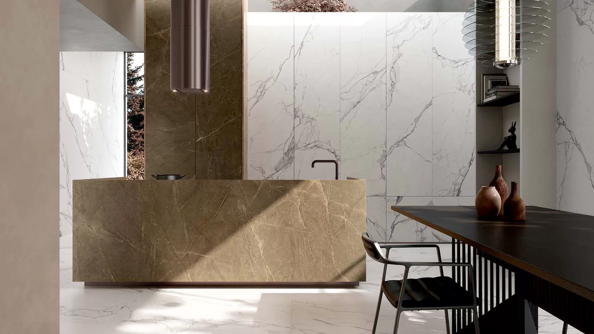 Amani Bronze Kitchen Tiles