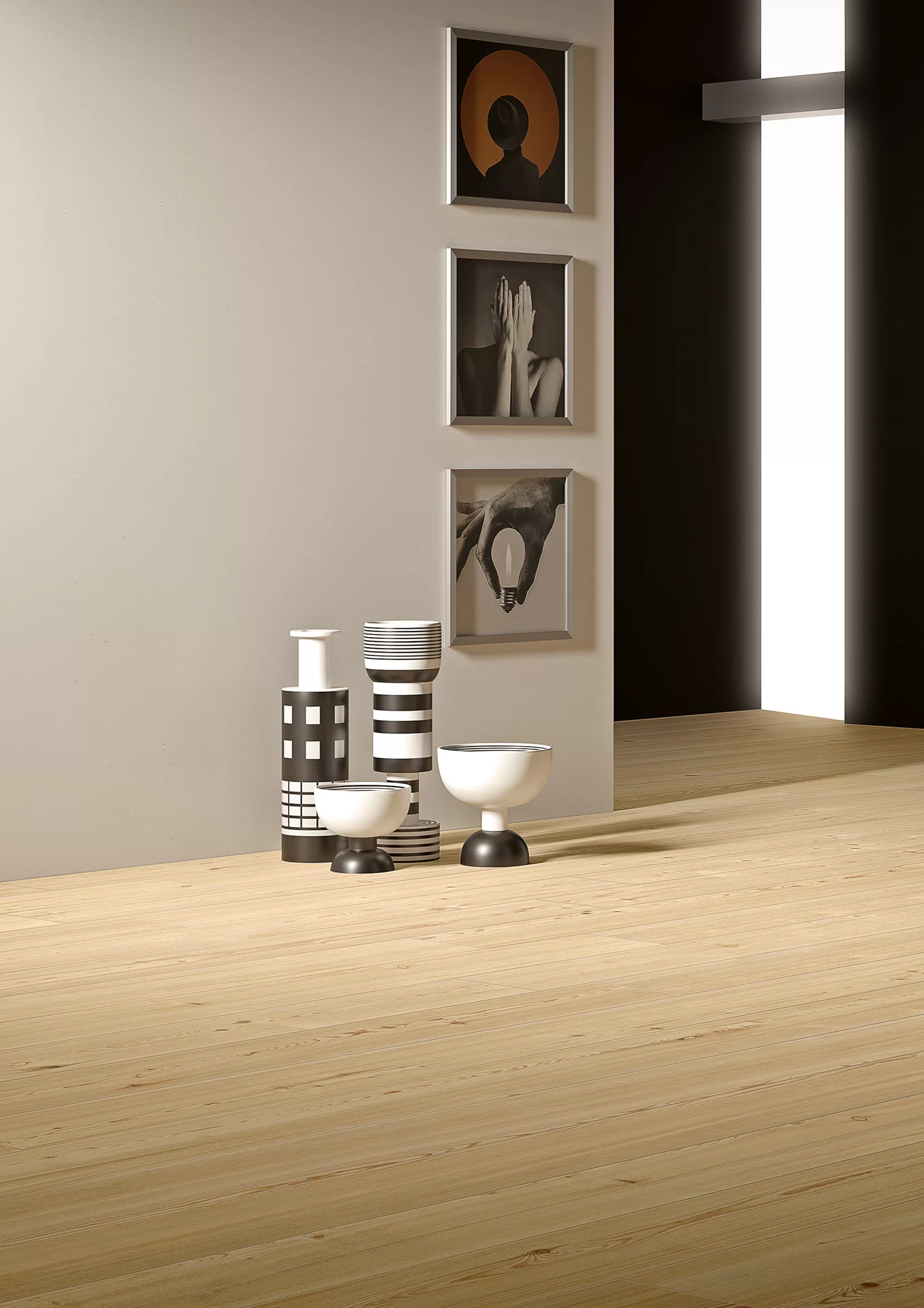 Coniwood Abete Floor Tiles